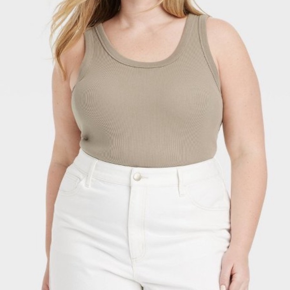 Universal Thread Bundle 90s Ribbed Stretch Tank T… - image 2